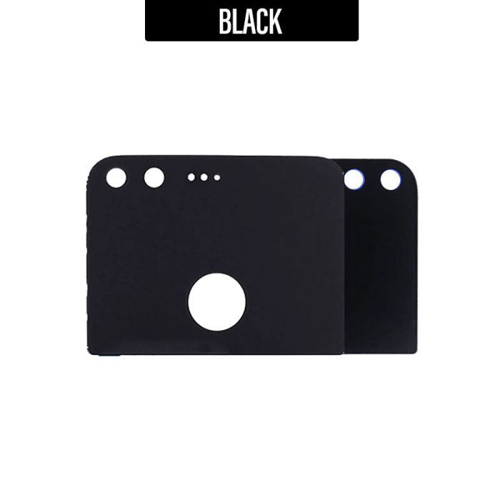 Google Pixel XL Compatible Back Glass - Black, OEM
