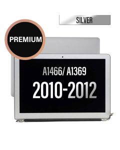 Macbook Air 13.3 A1466/ A1369 2012 LCD Assembly Complete - Silver