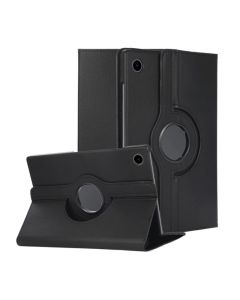360 Rotative Leather Smart Case Cover For Galaxy Tab S9 FE/ S10 FE - Black