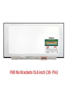 B156HTN06.1 Laptop Screen Replacement- FHD No Brackets 15.6 inch  (30- Pin)