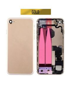 iPhone 7 Back Housing with small parts - Gold
