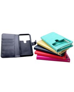 Universal Diary Wallet Leather Case Cover For Phone 6 - 6.8 Inch