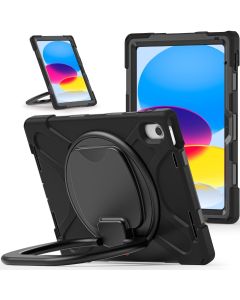 Defender Heavy Duty Protect Case with Rotative Handle iPad 10.2 inch(7/8/9th Gen) /iPad Pro 10.5- Black