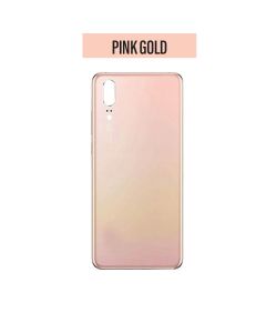 Huawei P20 Back Glass Cover - Pink Gold