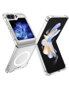 Stay Clear Magnetic Transparent Case Cover For Galaxy S24 Plus