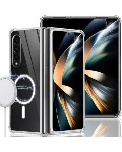 Magsafe Slim Transparent Shockproof Ultra Thin Clear Case For Galaxy Z Fold3