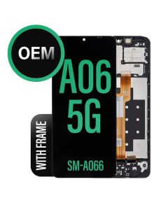 Galaxy A06 5G LCD Touch Screen Assembly With Frame - OEM