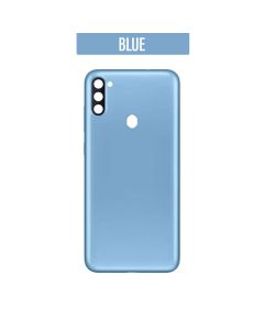 Galaxy A11 Back Cover With Camera Lens - Blue