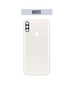 Galaxy A11 Back Cover With Camera Lens - White