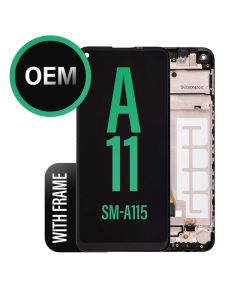 Galaxy A11 LCD Touch Screen Assembly with Frame - OEM