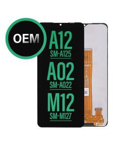 Galaxy A12/ A02/ M12/ M02 LCD Touch Screen Assembly OEM