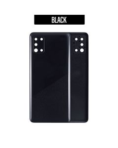 Galaxy A31 Back Glass Cover - Black