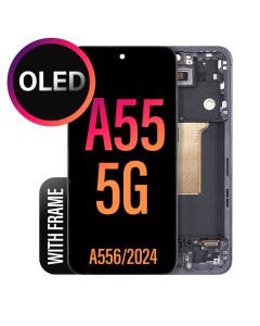 Galaxy A55 5G LCD Touch Screen Assembly With Frame - OLED

