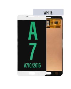 Galaxy A7 2016 LCD Touch Screen Assembly- White (A710)