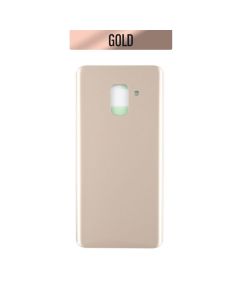 Galaxy A8 Plus Back Glass Cover (A730) - Gold