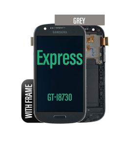 Galaxy Express LCD Touch Screen Assembly With frame-Grey