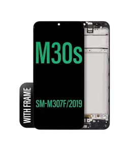 Galaxy M30s LCD Touch Screen Assembly with Frame