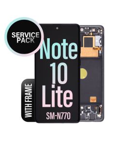 Galaxy Note 10 Lite LCD Touch Screen Assembly with Frame