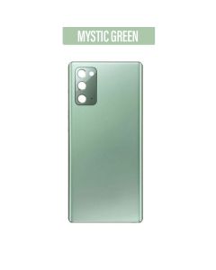 Galaxy Note 20 Back Glass Cover with Camera Lens - Mystic Green