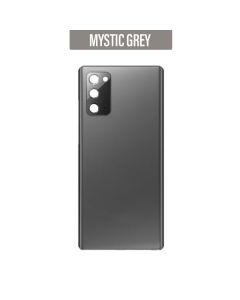 Galaxy Note 20 Back Glass Cover with Camera Lens - Mystic Grey