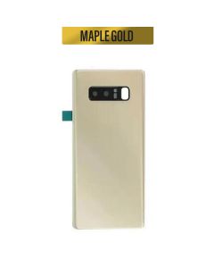 Galaxy Note 8 Back Glass Cover - Maple Gold
