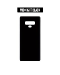 Galaxy Note 9 Back Glass Cover - Black (No Camera Lens)
