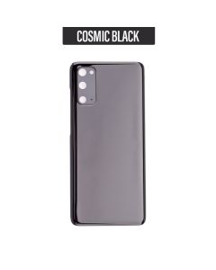 Galaxy S20/ S20 5G Back Glass Cover with Camera Lens - Black