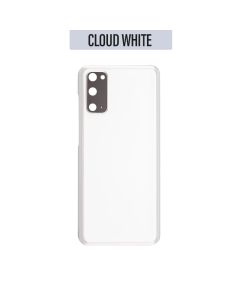 Galaxy S20/ S20 5G Back Glass Cover with Camera Lens - Cloud White