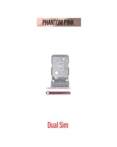Galaxy S21 Sim Card Tray (Dual SIM) - Phantom Pink