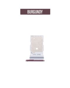 Galaxy S22 Ultra Sim Card Tray - Burgundy