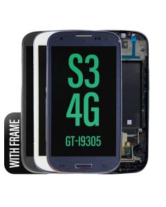 Galaxy S3 4G LCD Touch Screen Assembly with Frame