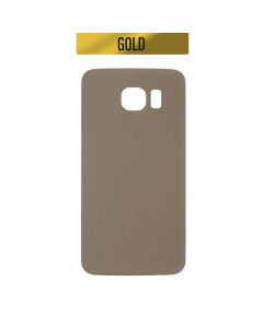 Galaxy S6 Back Glass Cover - Gold Platinum