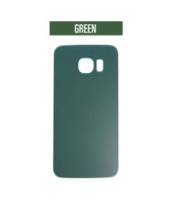 Galaxy S6 Edge Back Glass Cover - Green