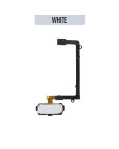 Galaxy S6 Edge Home Button Flex Assembly - White