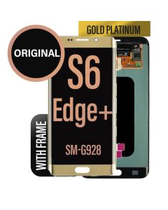 Galaxy S6 Edge Plus LCD Touch Screen Assembly - Gold