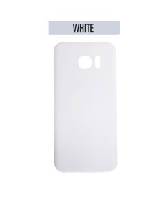 Galaxy S7 Edge Back Glass Cover - White