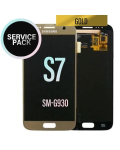 Galaxy S7 LCD Touch Screen Assembly - Gold
