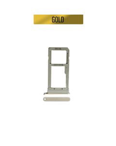 Galaxy S7/S7 Edge Sim Card Tray - Single Sim-Gold