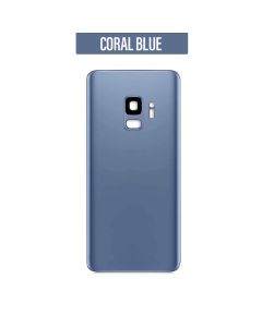 Galaxy S9 Back Glass Cover - Coral Blue