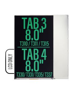 Galaxy Tab 3 8.0 Tab 4 8.0 (T310  T311  T315)  (T330  T331  T335  T337) LCD Screen Replacement