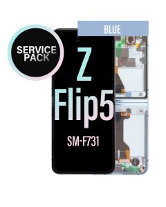 Galaxy Z Flip 5 Screen Replacement Assembly -Blue