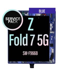 Galaxy Z Fold7 5G LCD Touch Screen Assembly Complete - Blue