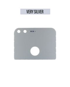Google Pixel Top Back Glass - Very Silver