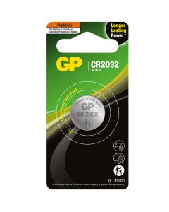 GP 3V 220mAh Lithium (LiMnO2) Coin Cell Battery - Card of 1
