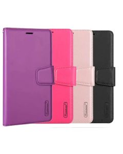 Hanman Wallet Leather Case Cover For Galaxy S25 Edge