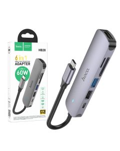 Hoco USB-C 6-in-1 Multi-Function Converter HB28