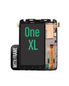 HTC One XL LCD Touch Screen Assembly with Frame