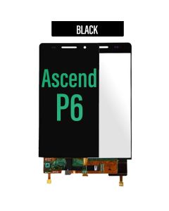 Huawei Ascend P6 LCD Touch Screen Assembly - Black