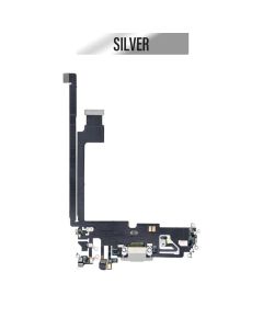 iPhone 12 Pro Max Charging Port Flex With IC - Silver