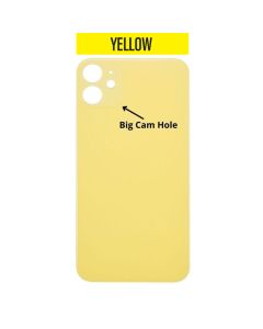 iPhone 11 Back Glass Cover (Big Camera Hole) - Yellow